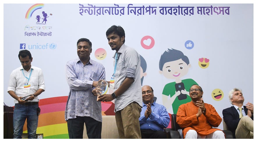 Riseup Labs got prize at Internet Safety Award Event