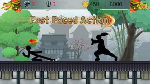 Rooftop Frenzy Fast Paced Action Game Scene