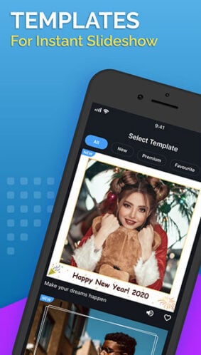 Templates for Instant Slideshow Vimory