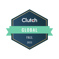 Clutch Global Award 2023 badge icon