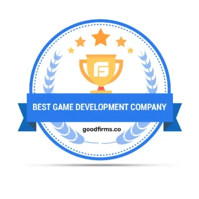 Best Game Development Company Badge by GoodFirms
