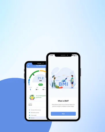List page small thumbnail of BMI Calculator- Weight Monitor app portfolio