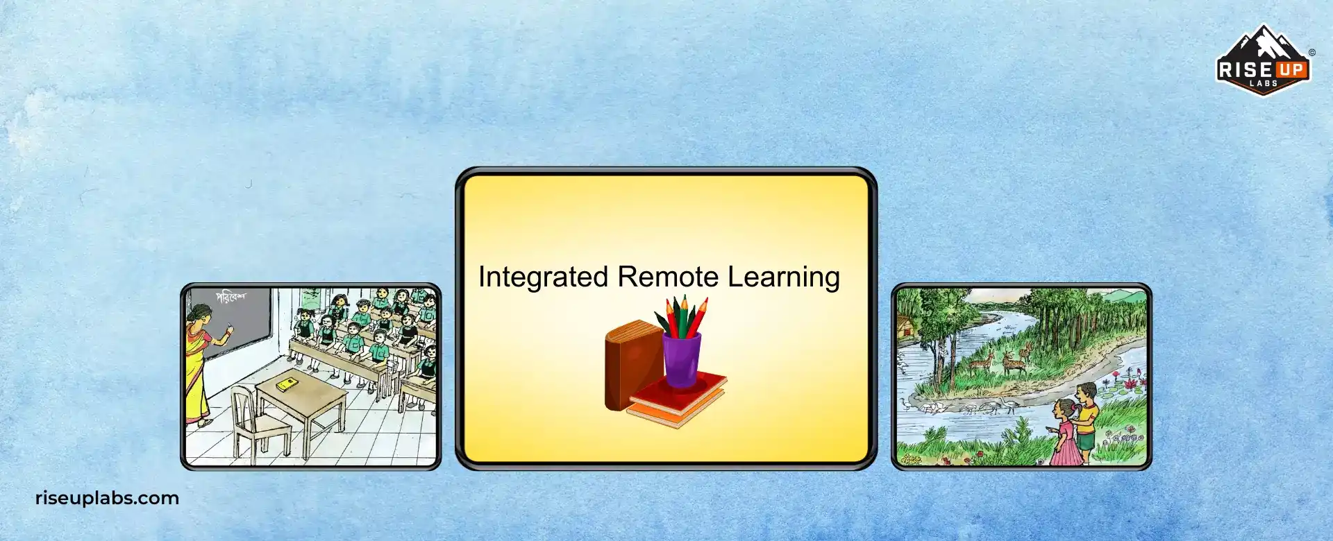Banner image of Integrated Remote Learning portfolio