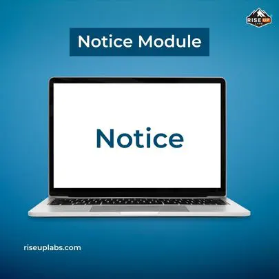 Notice module of Red Grocer website backend