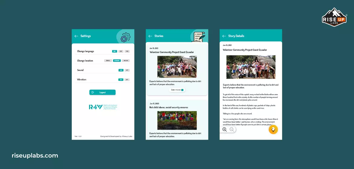 Benefits of U-Report Uniendo Voces app